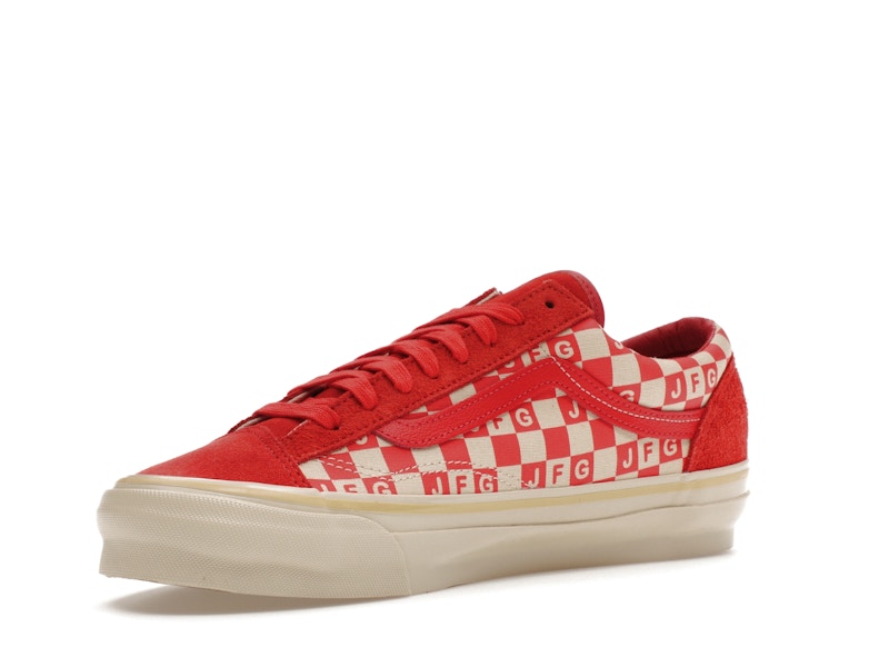 Vans Vault OG Style 36 LX Joe Freshgoods The Honeymoon Stage Red - view 15