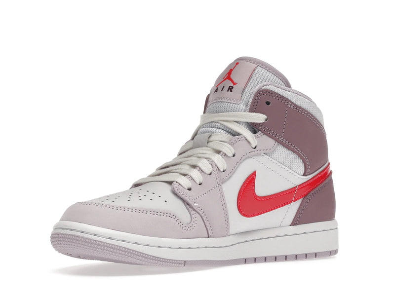 Air Jordan 1 Mid Valentines Day (2022) (W) - White/Pink-Crimson - DR0174-500 - 14
