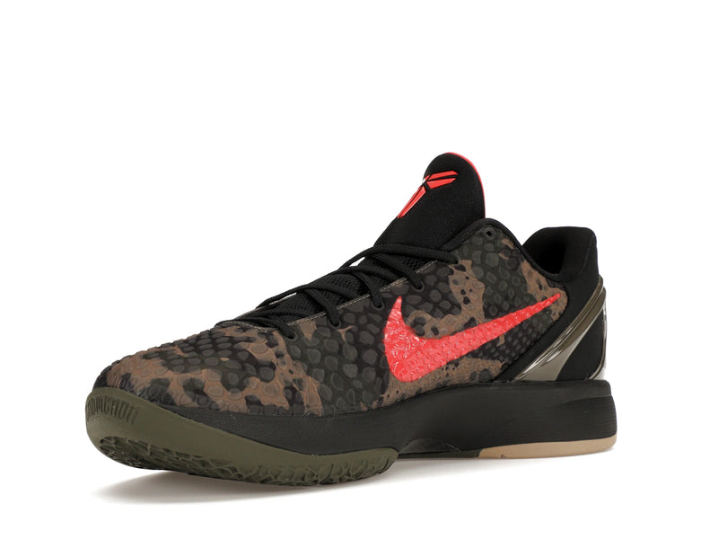 Nike Kobe 6 Protro Italian Camo (2024) - Black/Crimson Bog/Khaki - FQ3546-001 - 14