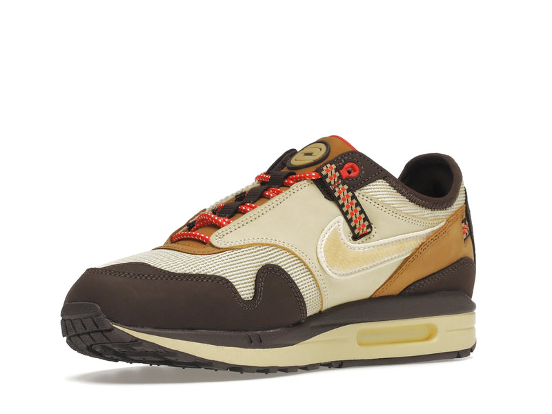 Nike Air Max 1 Travis Scott Baroque Brown - Baroque Brown/Lemon Drop-Wheat-Chile Red - DO9392-200 - 14