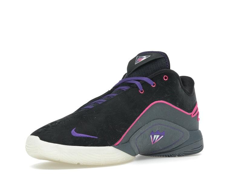 Nike LeBron 22 Blacklight - Black/Laser Fuchsia/Dark Grey/Field Purple/Guava Ice/Vapor Green - FZ1094-001 - 14