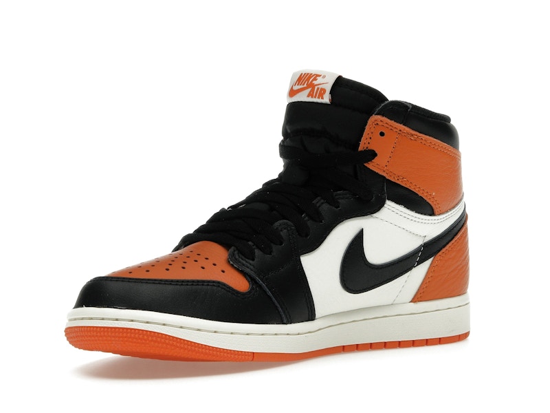Air Jordan 1 Retro High OG Shattered Backboard (2025) - Black/Black-Sail-Starfish - DZ5485-008 - 14