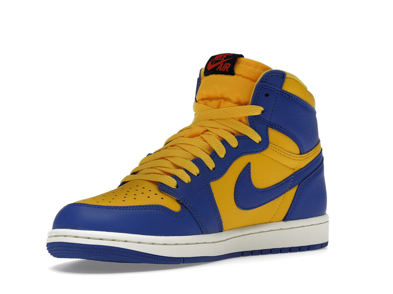 Air Jordan 1 Retro High OG Reverse Laney (W) - Varsity Maize/Game Royal/Sail/Black/Fire Red - FD2596-700 - 14