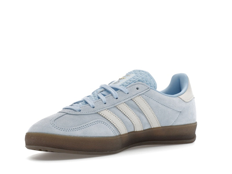 adidas Gazelle Indoor Clear Sky Off White (Women's) - Clear Sky/Off White/Gum - JI2717 - 14
