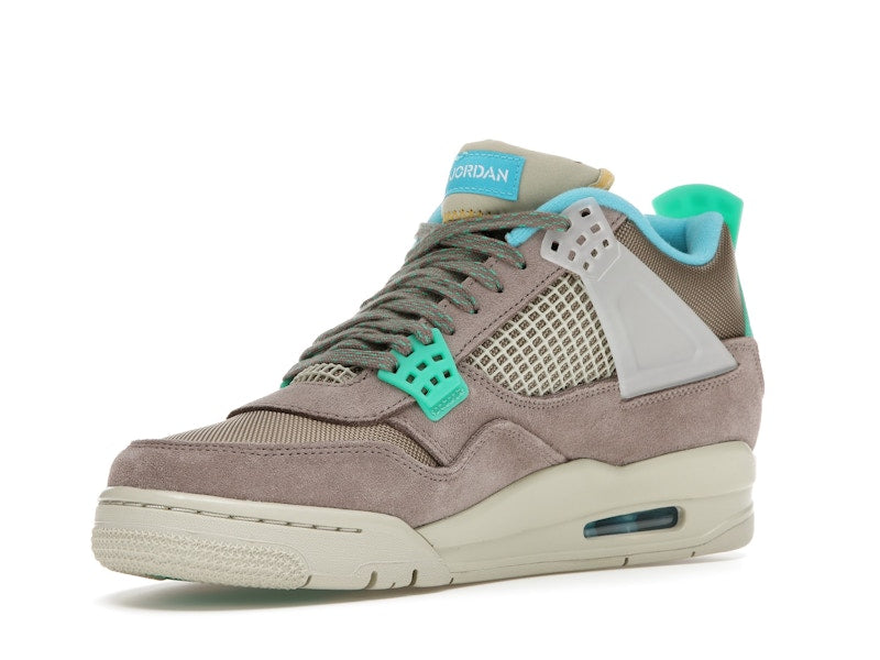 Air Jordan 4 Retro SP 30th Anniversary Union Taupe Haze - Taupe Haze/Blue Fury-Khaki-Roma Green - DJ5718-242 - 14