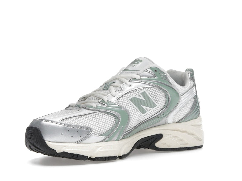 New Balance 530 Silver Metallic Mosaic Green - view 14