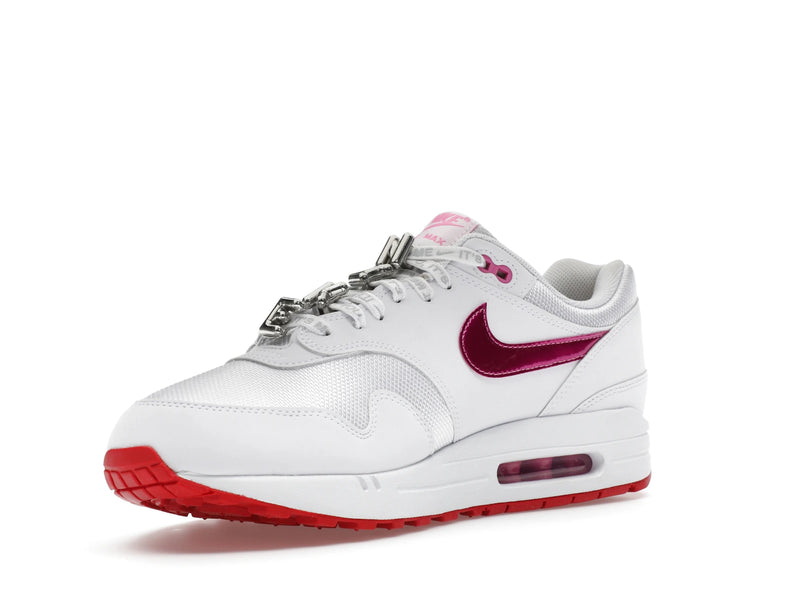 Nike Air Max 1 PRM Valentines Day White - White/University Red/Playful Pink - HV2303-100 - 14