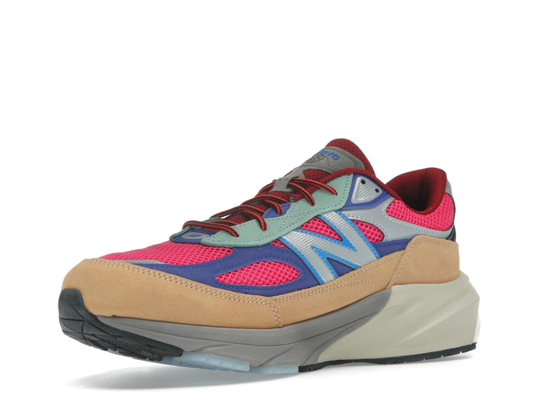 New Balance 990v6 Miusa Action Bronson Ainozama - Beige/Purple/Pink - U990AT6 - 14