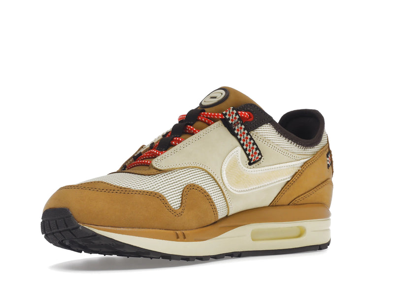Nike Air Max 1 Travis Scott Wheat Lemon Drop - Wheat/Lemon Drop-Baroque Brown - DO9392-701 - 14