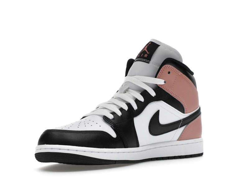 Air Jordan 1 Mid White Rust Pink Black - White/Rust Pink/Black - DQ8426-100 - 14