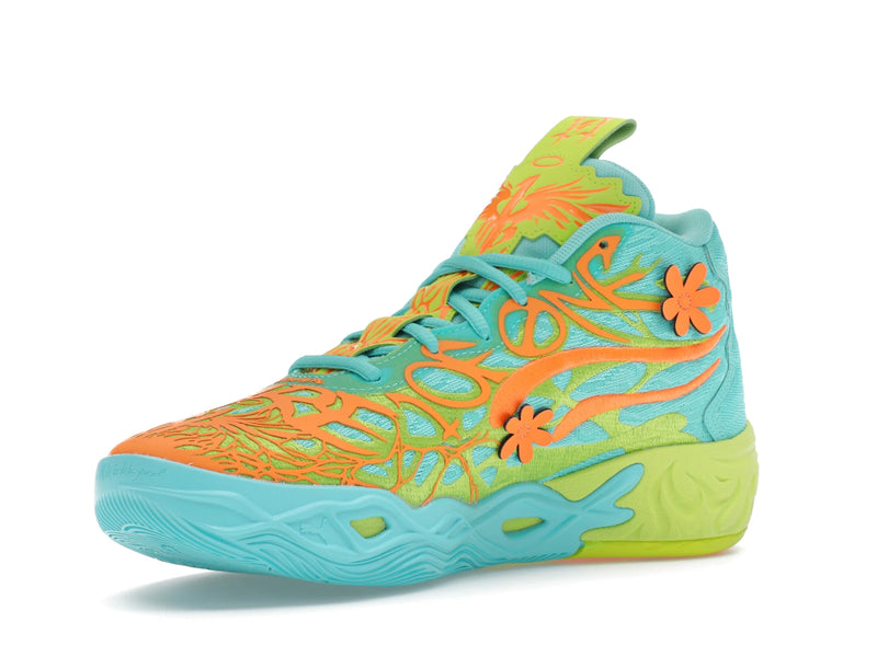 Puma Lamelo Ball Mb04 Scooby Doo - Aquatic/Lime Smash/Heat Fire - 310776-01 - 14