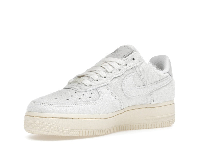 Nike Air Force 1 Low '07 Sail Pony Hair (Women's) - Sail/Muslin - II7398-100 - 14