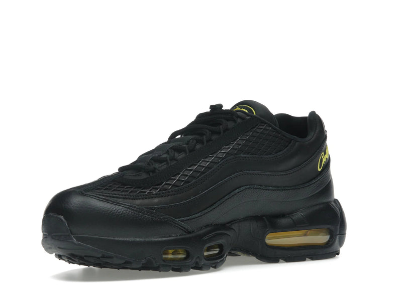Nike Air Max 95 Corteiz Honey Black - Black/Black/Tour Yellow - FB2709-003 - 14