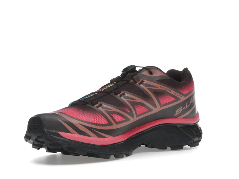 Salomon XT 6 Skyline Black Coffee Rouge Red - Black Coffee/French Roast/Rouge Red - L47876800 - 14