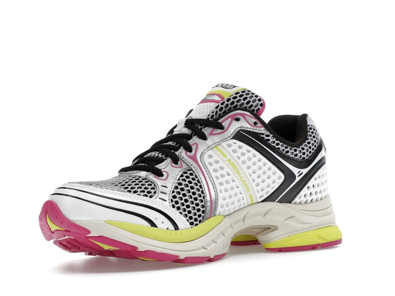 Saucony Progrid Triumph 4 White Fluo Pink - White/Fluo - S70704-14 - 14
