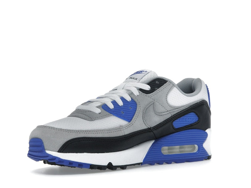 Nike Air Max 90 Hyper Royal - White/Light Smoke Grey/Black/Particle Grey - DM0029-112 - 14