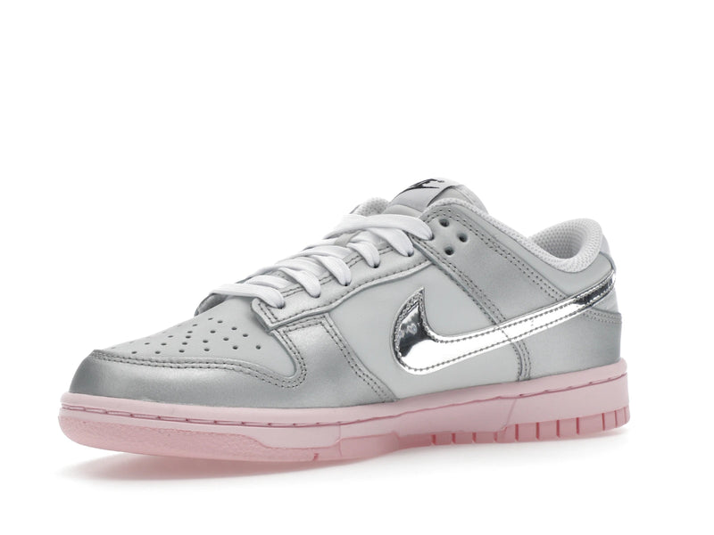 Nike Dunk Low Lx Metallic Silver Pink Foam - Photon Dust/Metallic Silver-Pink Foam-Medium Soft Pink - HM3698-006 - 15