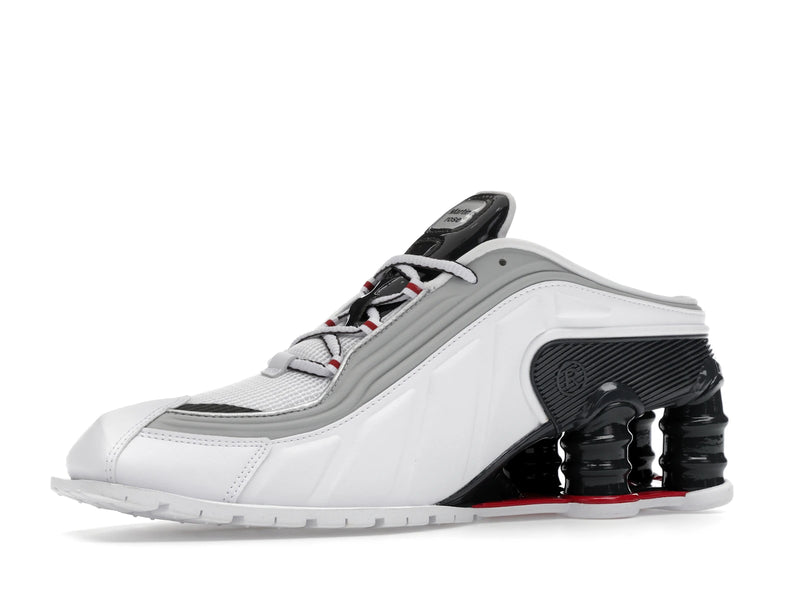 Nike Shox Mr4 Mule Martine Rose Metallic Platinum Varsity Red - White/Varsity Red/Metallic Platinum/Dark Charcoal - IM5420-100 - 15