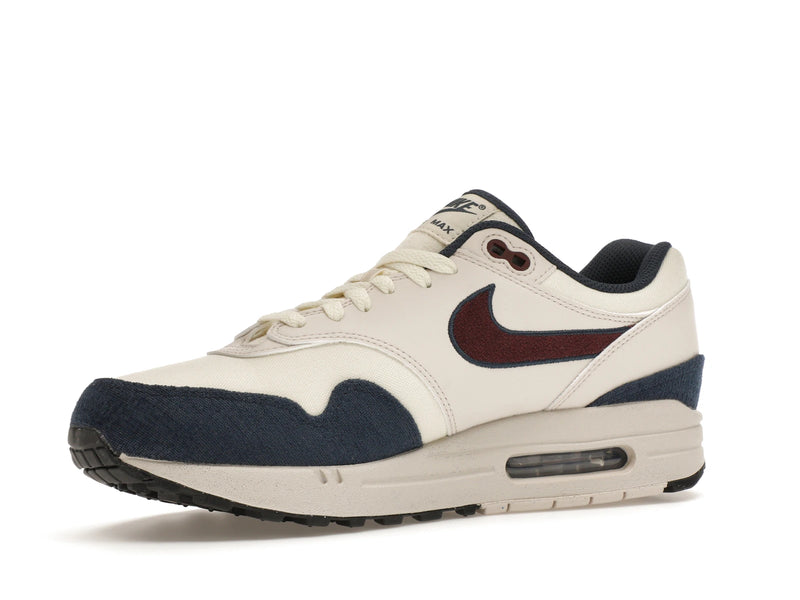 Nike Air Max 1 Coconut Milk Burgundy Crush Navy - Coconut Milk/Burgundy Crush - FN6952-103 - 15