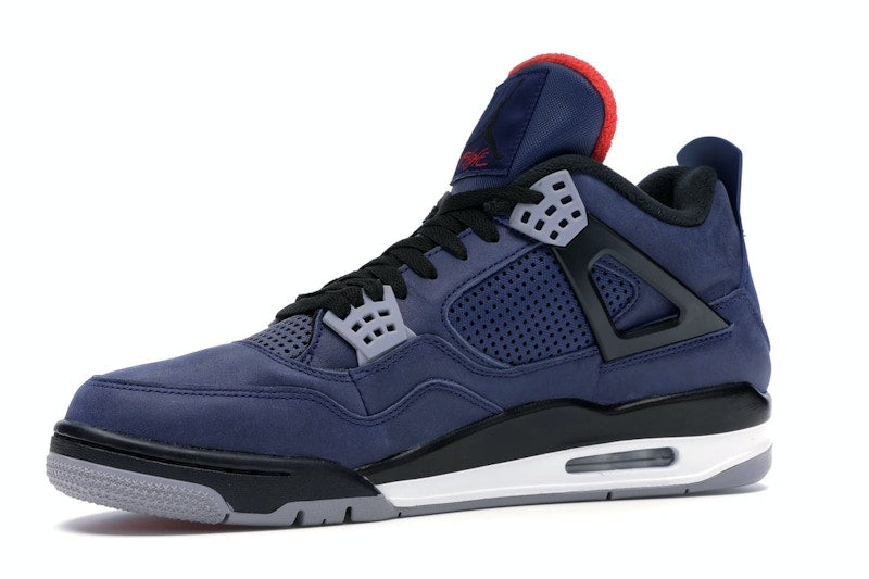 Air Jordan 4 Retro Winter - Loyal Blue/White-Habanero Red-Black - CQ9597-401 - 15
