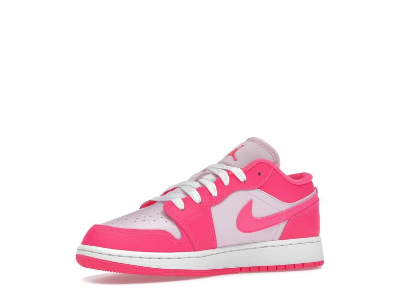 Air Jordan 1 Low Valentines Day (GS) - Pink Foam/Hyper Pink/Sail - 553560-661 - 15