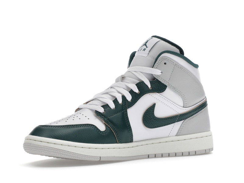 Air Jordan 1 Mid SE Oxidized Green - White/Sail/Neutral Grey/Oxidized Green - FQ7720-103 - 15