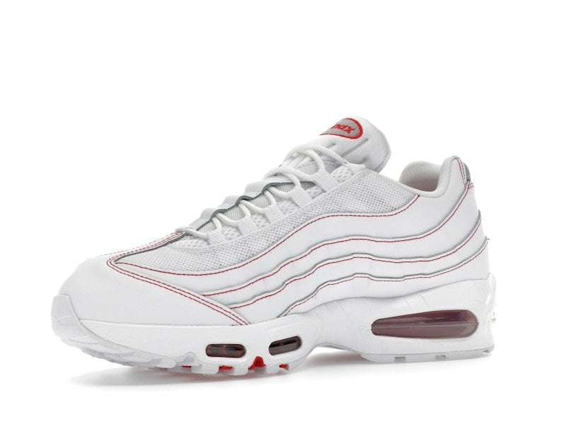 Nike Air Max 95 OG Big Bubble White University Red - White/University Red/Wolf Grey - IB7936-100 - 15