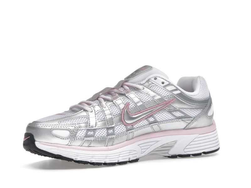 Nike P 6000 White Elemental Pink - White/Elemental Pink/Black/Metallic Silver - BV1021-108 - 15