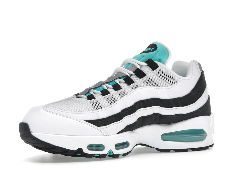 Nike Air Max 95 OG Big Bubble Black Border - White/Hyper Jade/Black/Metallic Silver - IM7409-100 - 15