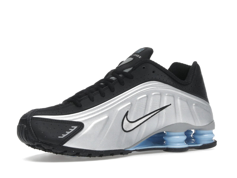 Nike Shox R4 Metallic Silver Black Psychic Blue - Metallic Silver/Black/Psychic Blue/Metallic Silver - HQ1988-004 - 15
