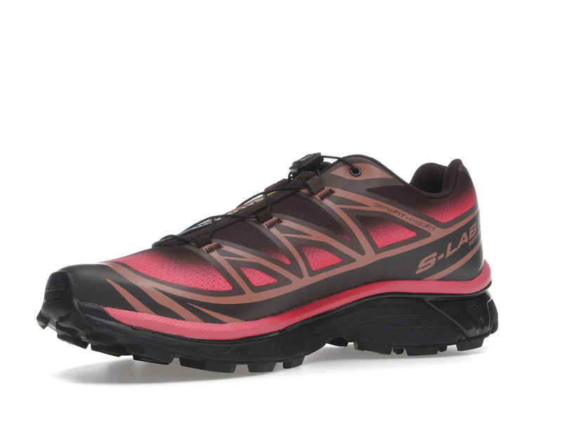 Salomon XT 6 Skyline Black Coffee Rouge Red - Black Coffee/French Roast/Rouge Red - L47876800 - 15