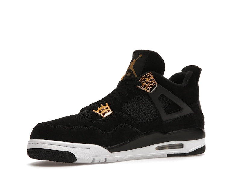 Air Jordan 4 Retro Royalty - Black/Metallic Gold-White - 308497-032 - 15