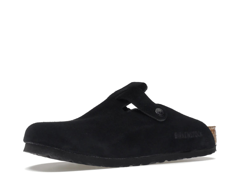 Birkenstock Boston Soft Footbed Suede Black - 0660471/0660473 - 15