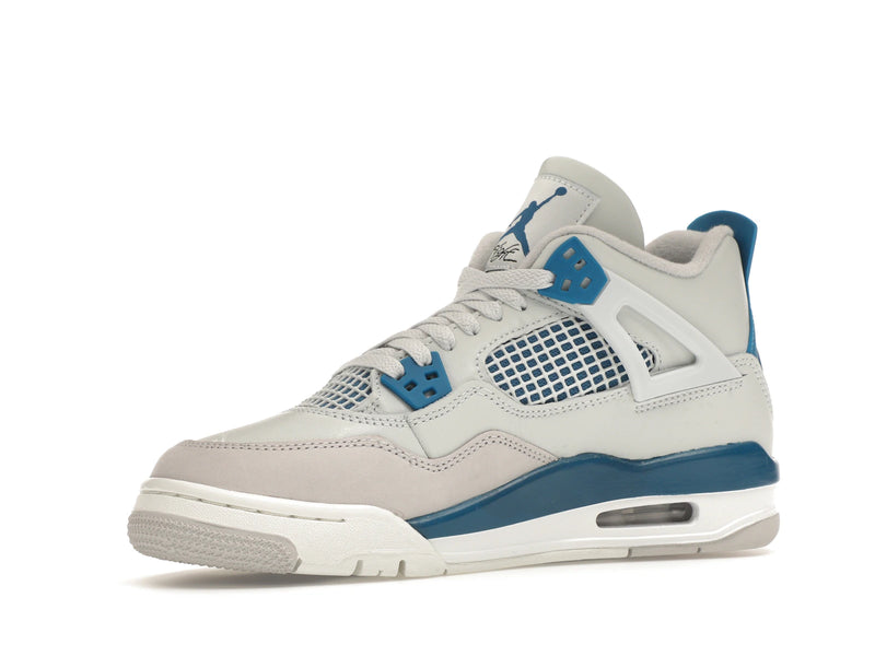 Air Jordan 4 Retro Military Blue (2024) (GS) - Off-White/Military Blue/Neutral Grey - HF4281-141 - 15