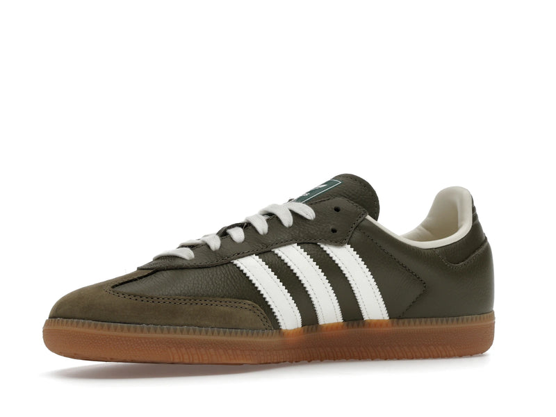 Adidas Samba OG Medium Raw Khaki Gum - Medium Raw Khaki/Off White/Gum - JR0890 - 15