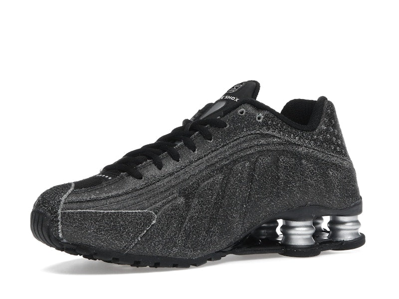 Nike Shox R4 Black Distressed Leather - vue 15