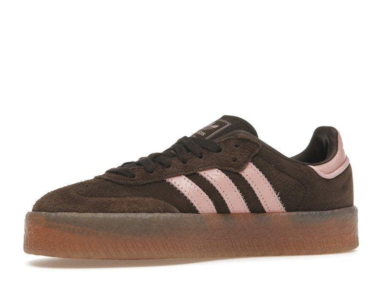 adidas Sambae Dark Brown Wonder Mauve (Women's) - vue 16