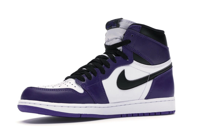 Air Jordan 1 Retro High Court Purple White - Court Purple/White-Black - 555088-500 - 15