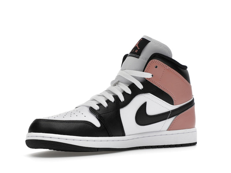 Air Jordan 1 Mid White Rust Pink Black - White/Rust Pink/Black - DQ8426-100 - 15