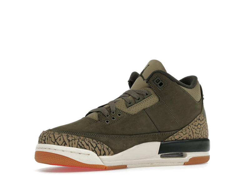 Air Jordan 3 Retro Family Affair (GS) - Medium Olive/Sequoia/Neutral Olive/Sail/Total Crimson - DM0967-202 - 15