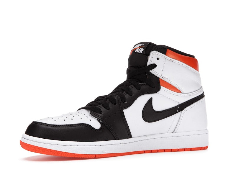 Air Jordan 1 Retro High Electro Orange - White/Electro Orange-Black - 555088-180 - 15