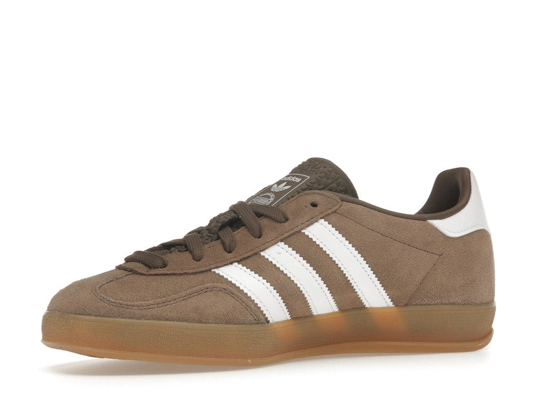 adidas Gazelle Indoor Earth Strata White Gold Metallic - Earth Strata/Cloud White/Gold Metallic - JQ0175 - 15