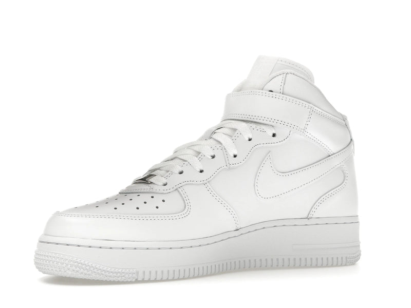 Nike Air Force 1 Mid Supreme White - White/White-White - FZ8784-100 - 15