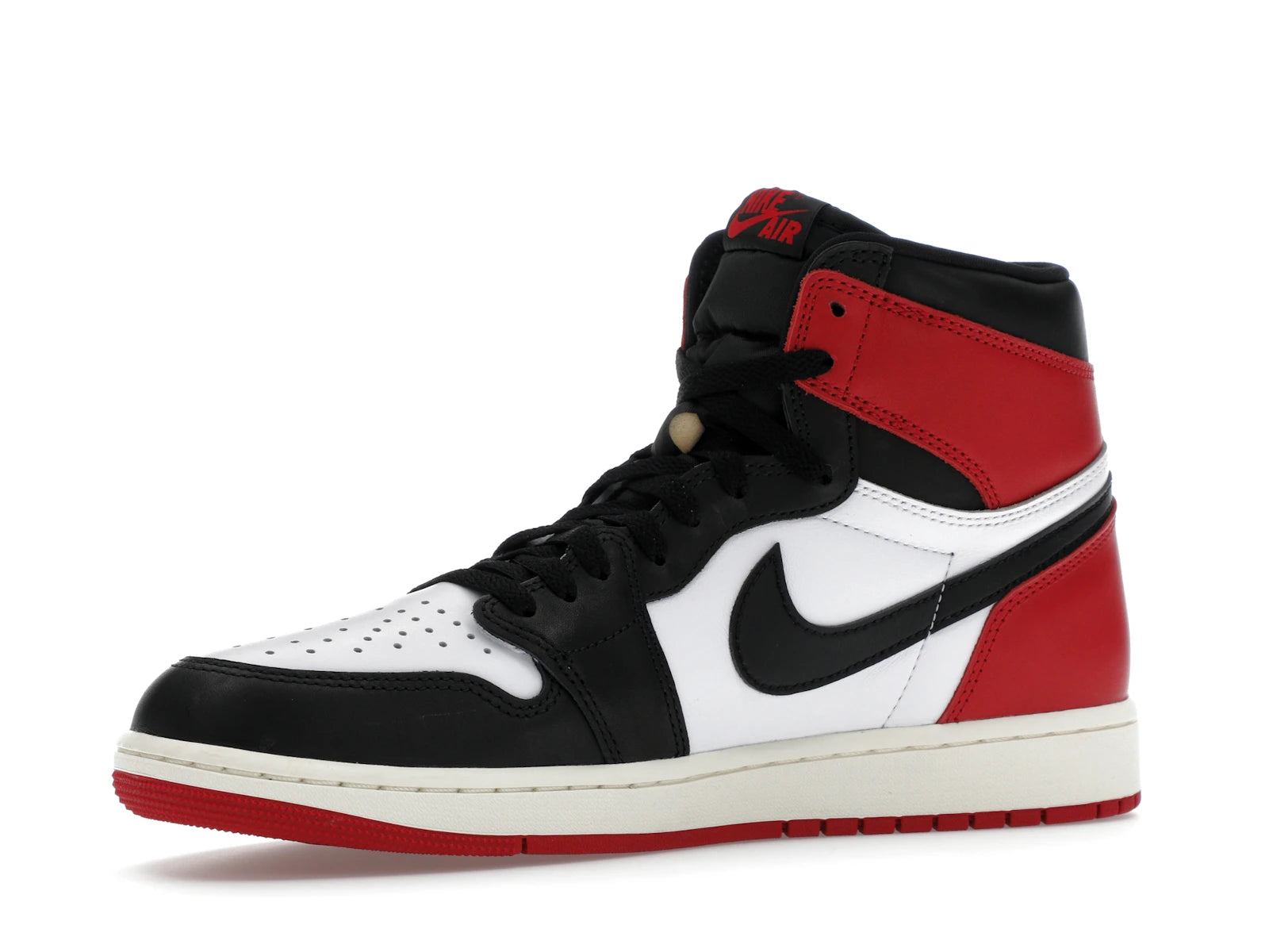 Air Jordan 1 Retro High OG Black Toe Reimagined - Black/Black/Varsity Red/White - DZ5485-106 - 15