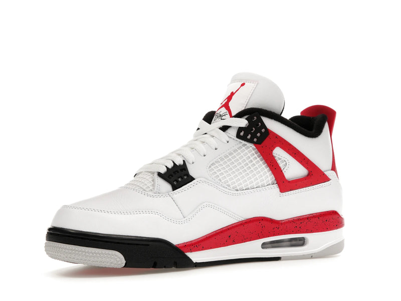 Air Jordan 4 Retro Red Cement - White/Fire Red/Black/Neutral Grey - DH6927-161 - 15
