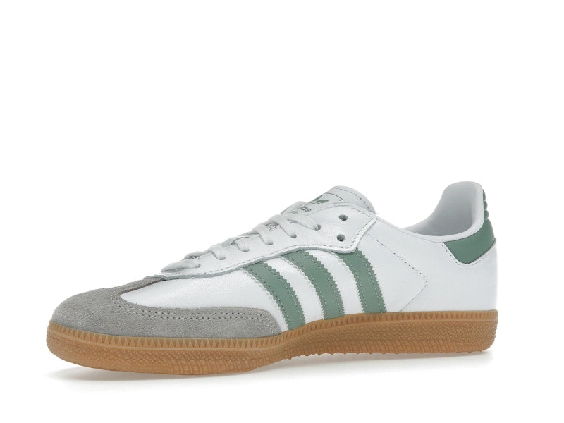 Adidas Samba OG Cloud White Silver Green (GS) - Cloud White/Silver Green/Gum - JP5479 - 15