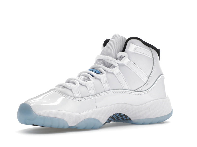 Air Jordan 11 Retro Legend Blue (2024) (GS) - White/Legend Blue/Black - 378038-104 - 15