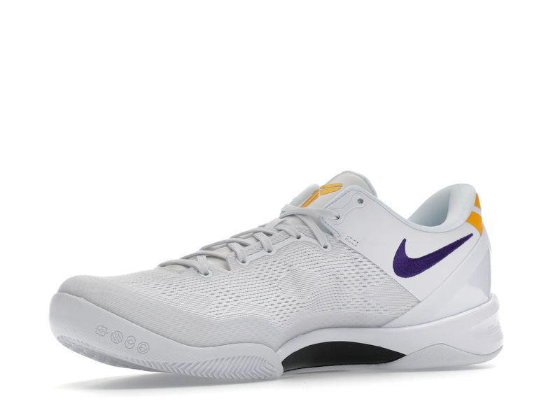 Nike Kobe 8 Protro Lakers Home - White/Court Purple/University Gold - HF9550-100 - 15