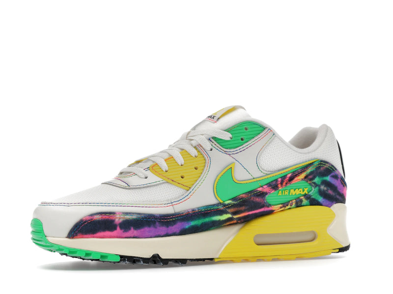 Nike Air Max 90 Grateful Dead University Of Oregon Grateful Ducks - Sail/Green Shock/Yellow Strike - IM2511-100 - 15