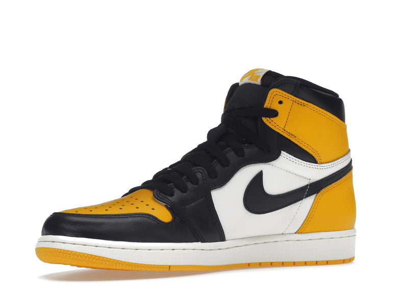 Air Jordan 1 Retro High OG Yellow Toe - Taxi/Black-Sail - 555088-711 - 15